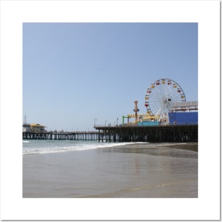 Santa Monica Pier Posters and Art